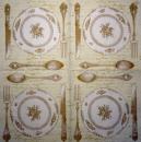 131 Dishes - 3-ply (cream) - Ihr